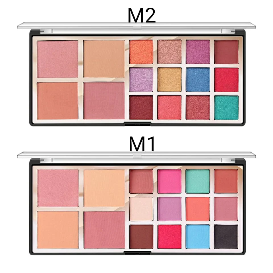 Miss Rose 16 Color 3 in 1 Eye Shadow,  Blush &  Powder Palette - Image 5