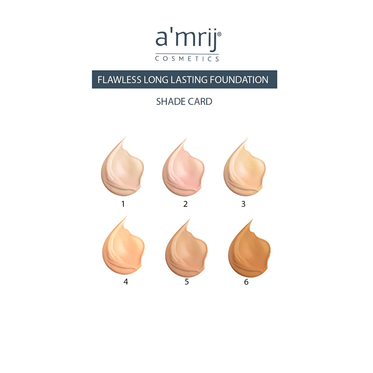 Amrij Cosmetics FLAWLESS LONG LASTING FOUNDATION - Image 2