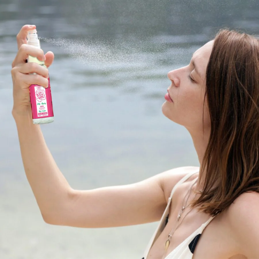 BeautyVoc Anti Aging Rose Water Facial Toner 100 ml - Image 2