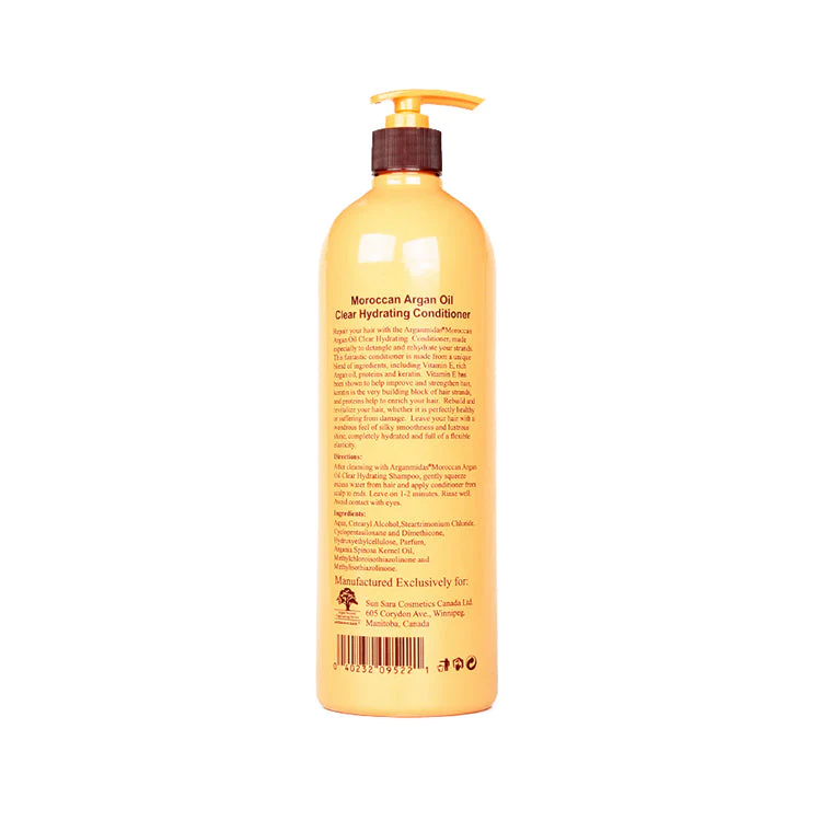 Arganmidas Moroccan Argan Oil Clear Hydrating Conditioner 1 Liter - Image 2