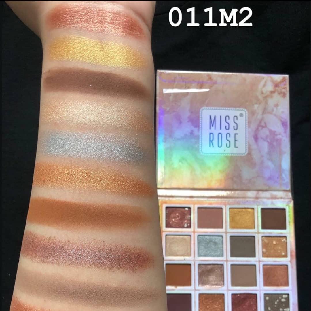 Miss Rose Artistic Premium 16 Color Eye Palette - Image 9