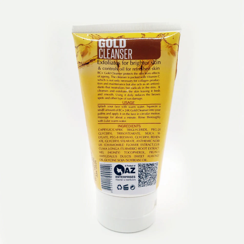 BC+ 24K Gold Cleanser 120 ML - Image 2