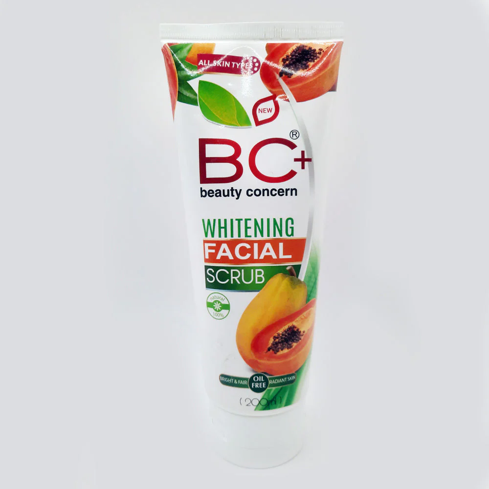 BC+ Whitening Facial Scrub 200 ML