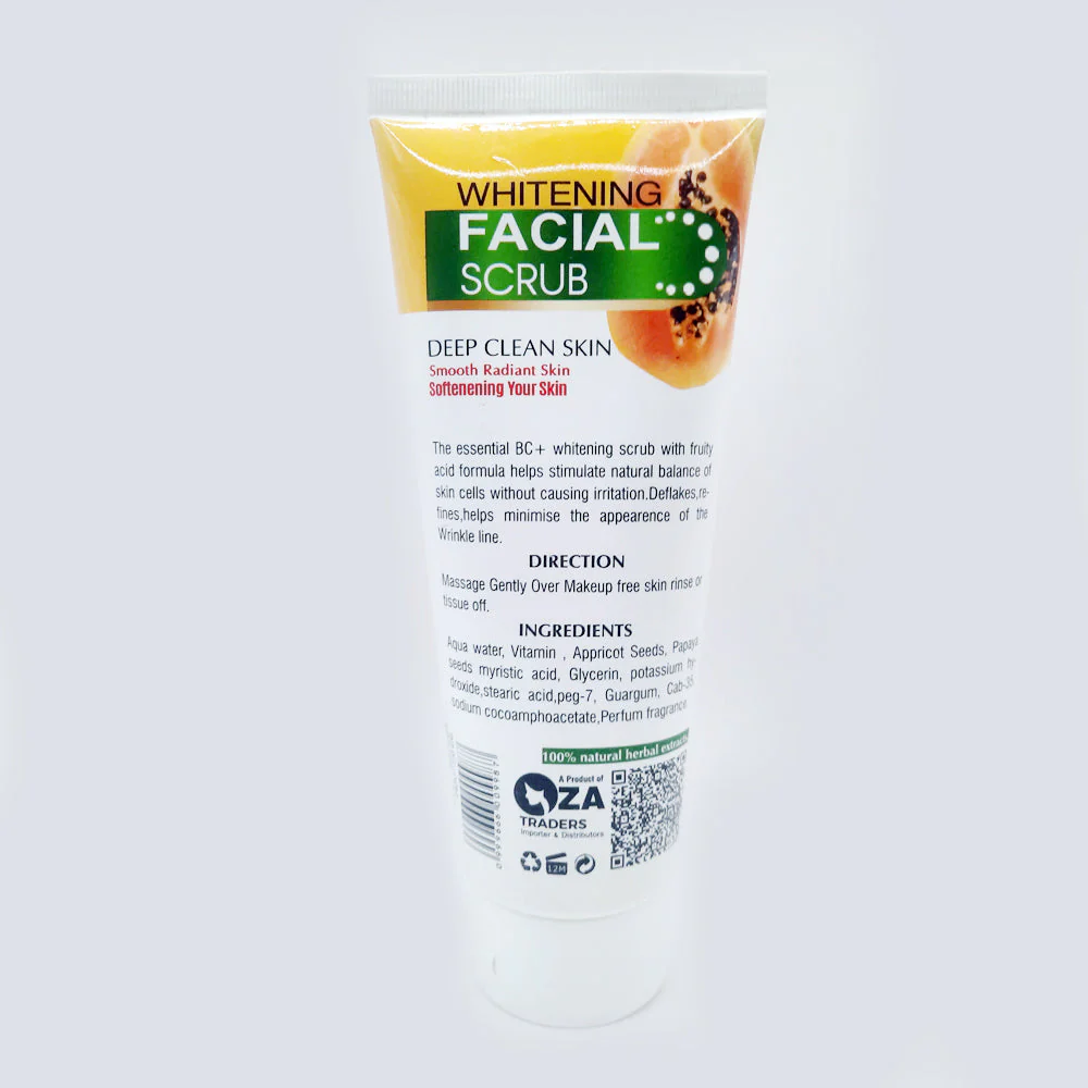 BC+ Whitening Facial Scrub 200 ML - Image 2