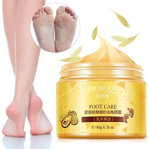 BIOAQUA Shea Butter Foot Massage Exfoliating Scrub 180gm - Image 3