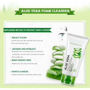BIOAQUA Soft and Moisturizing Aloe Vera Facial Cleanser - Image 2