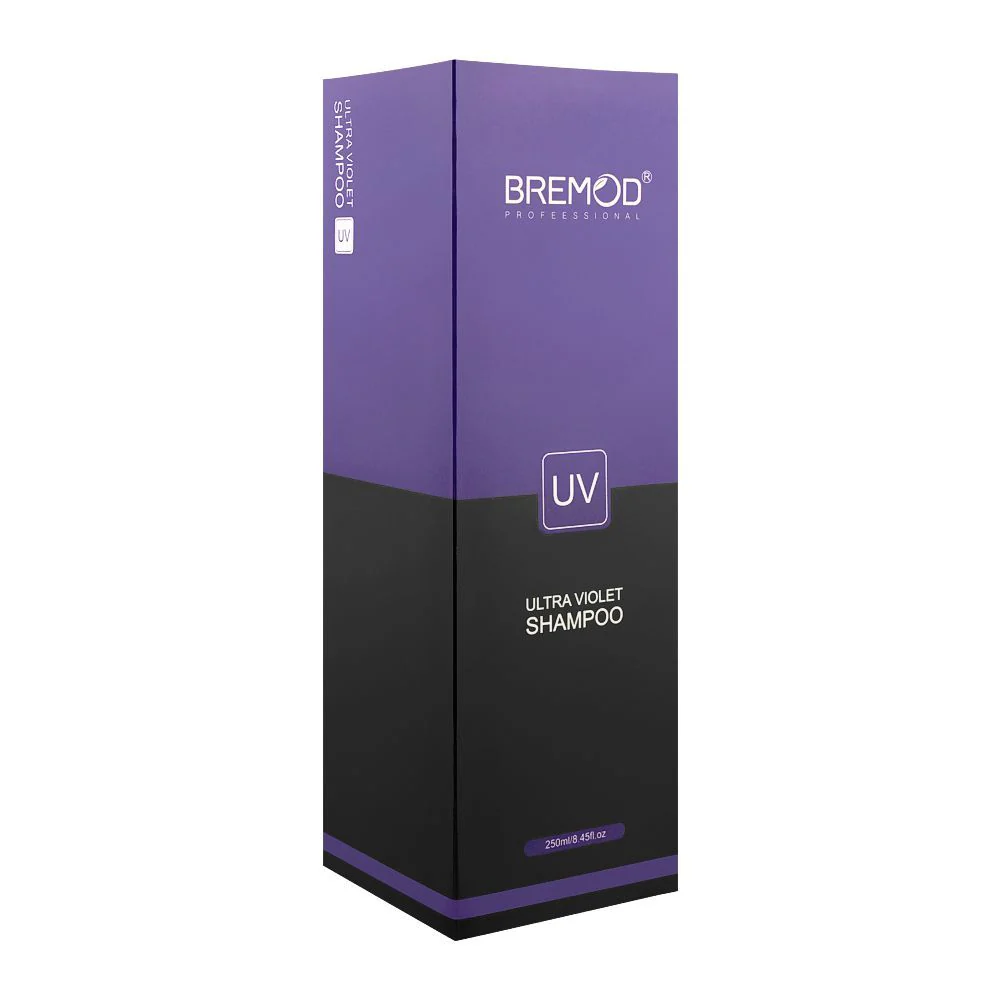 Bremod Ultra Violet Shampoo For Restore Damaged Hair 250 ML - Image 2