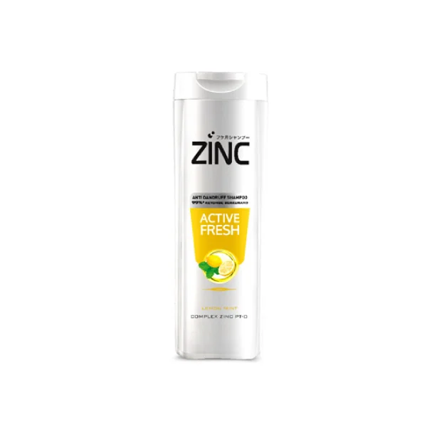 Zinc Active Fresh Lemon &amp; Mint Anti-Dandruff Shampoo