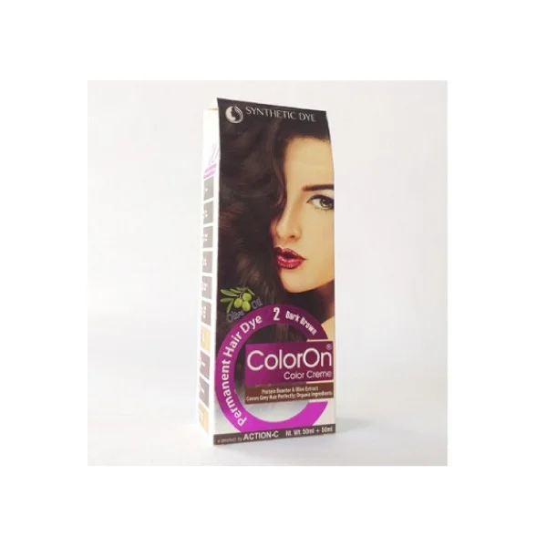 COLOR ON HAIR COLOR SHADE 02 DARK BROWN