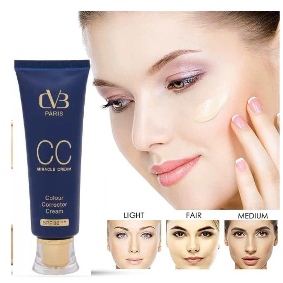 CVB Colour Corrector Cream SPF30++ Miracle Cream C04 - Image 3