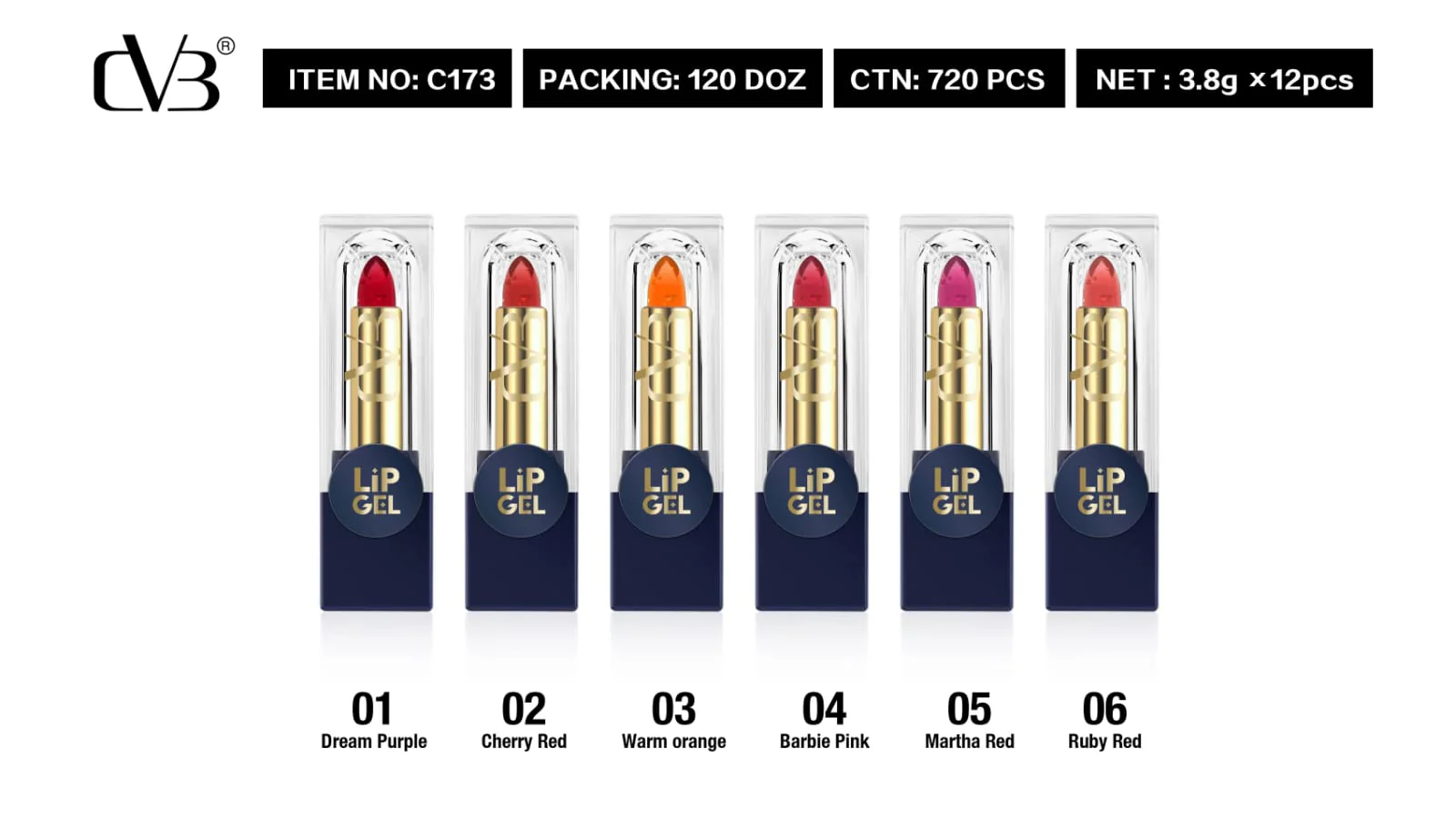 CVB Lip Cover  Lip Moisturizing  C173