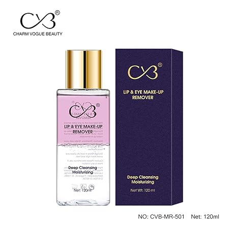CVB Lip & Eye Make-up Remover Deep Cleansing Moisturizing  NET 120 ML - Image 4