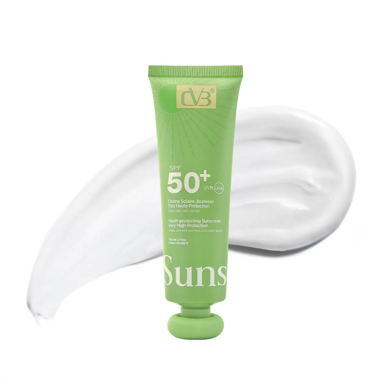 Cvb Sunscreen SPF60+++ UVB UVA Youth-protecting sunscreen very protection wrinkles and Dark Spots  c-240A - Image 7