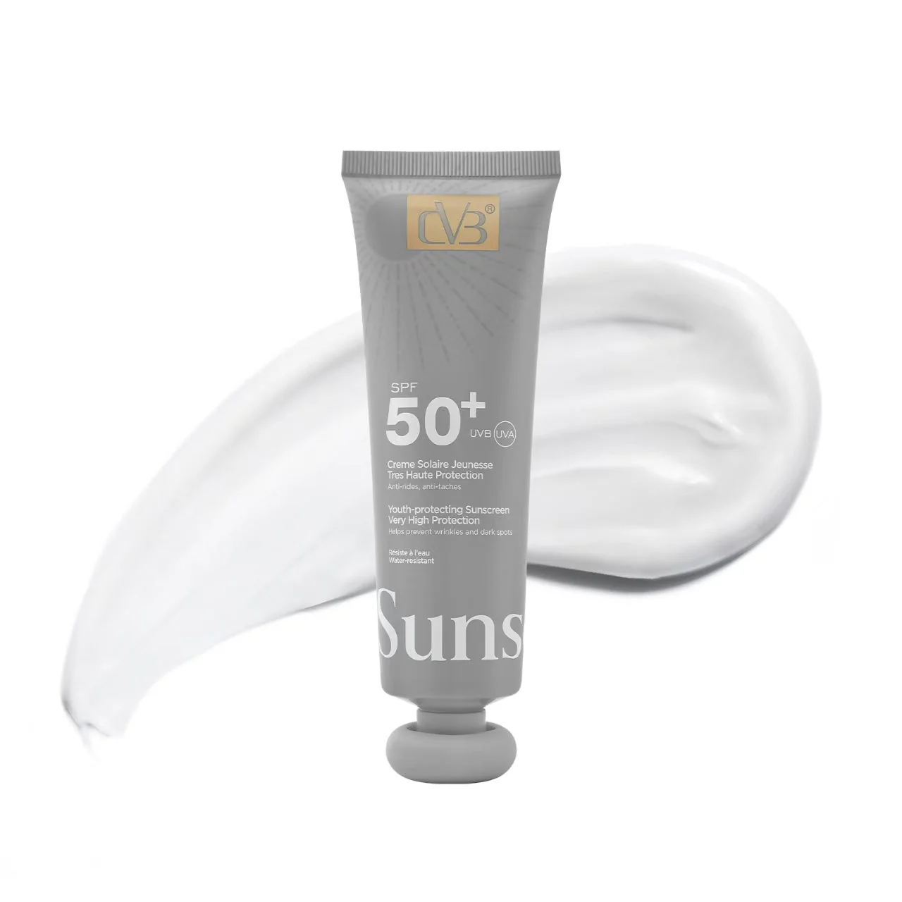 Cvb Sunscreen SPF60+++ UVB UVA Youth-protecting sunscreen very protection wrinkles and Dark Spots  c-240A - Image 8