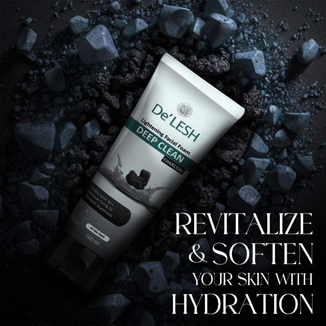 De'Lesh Charcoal Face Wash - Image 4