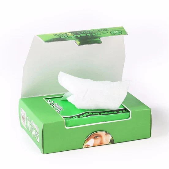 DR.RASHEL Green Tea Collagen Makeup Remover Cleaning Wipes Tissue - Image 2