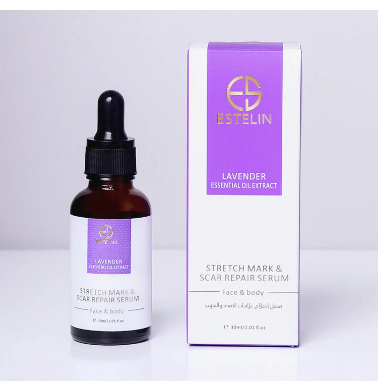 Estelin Lavender Essential Oil Stretch Mark & Scar Serum 30M - Image 7