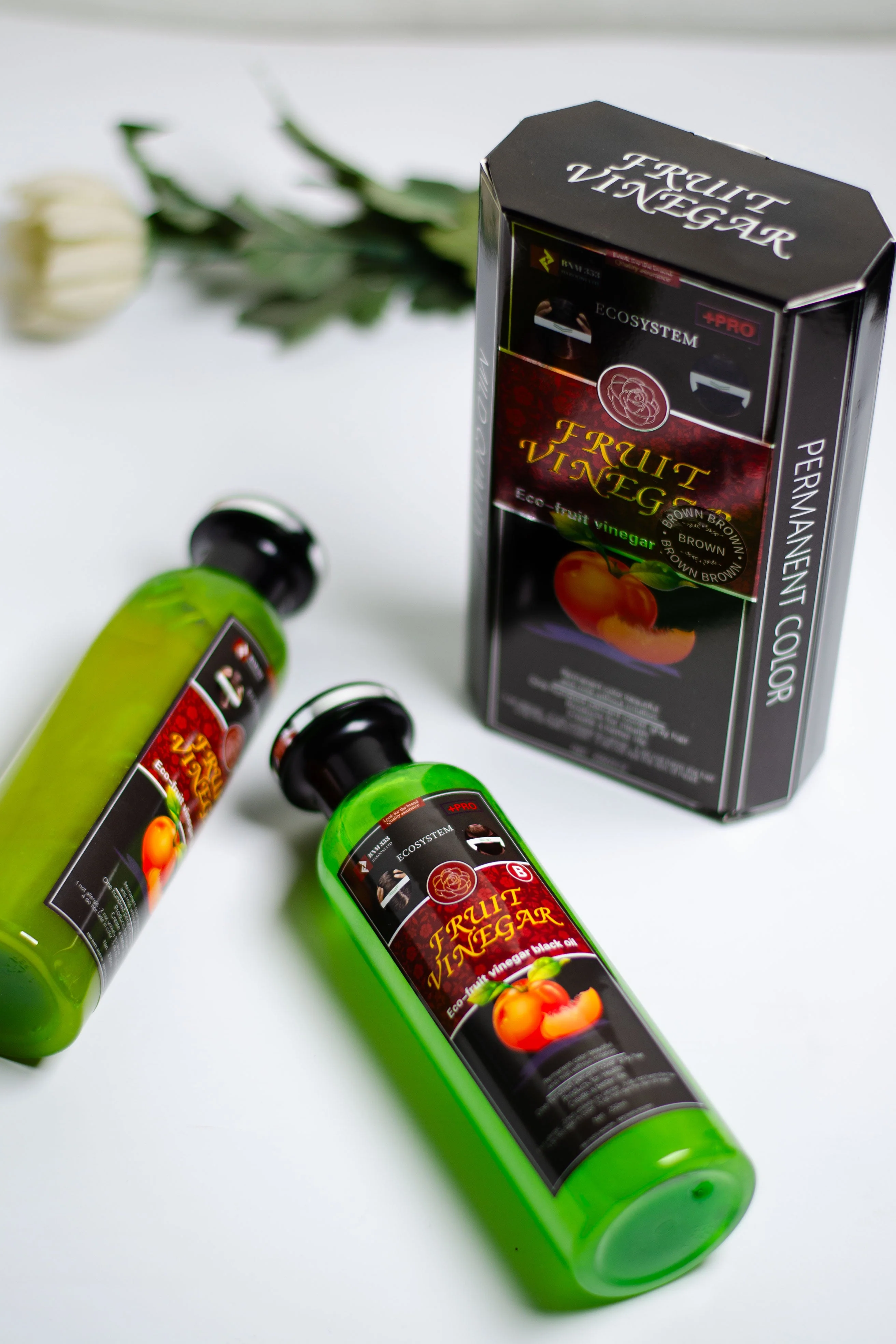 Yardlie Fruit Vinegar Hair Color Gel-Dark Brown | 500ml | - Image 2