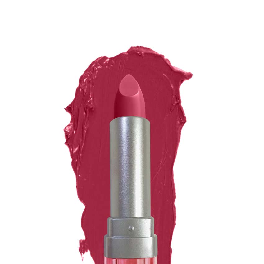 Glamorous Face Matte Lipstick Vitamin E & Aloe Vera Extracts (Pink Case) - Image 9