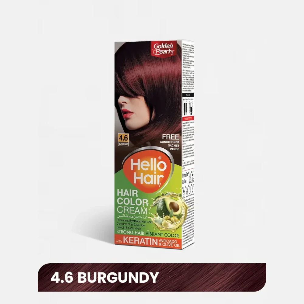Golden Pearl Hello Hair - Hair Color Cream - Image 6