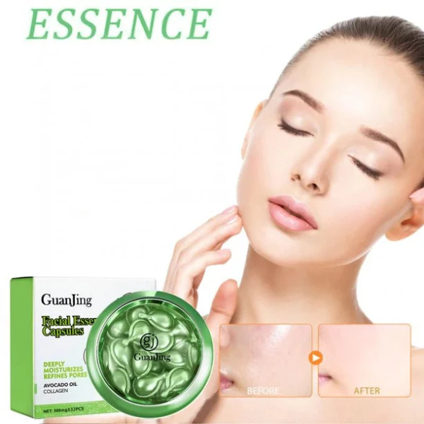 Guanjing Facial Capsules with Avocado Oil & Collagen