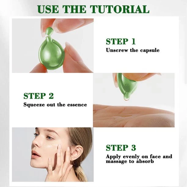Guanjing Facial Capsules with Avocado Oil & Collagen - Image 3
