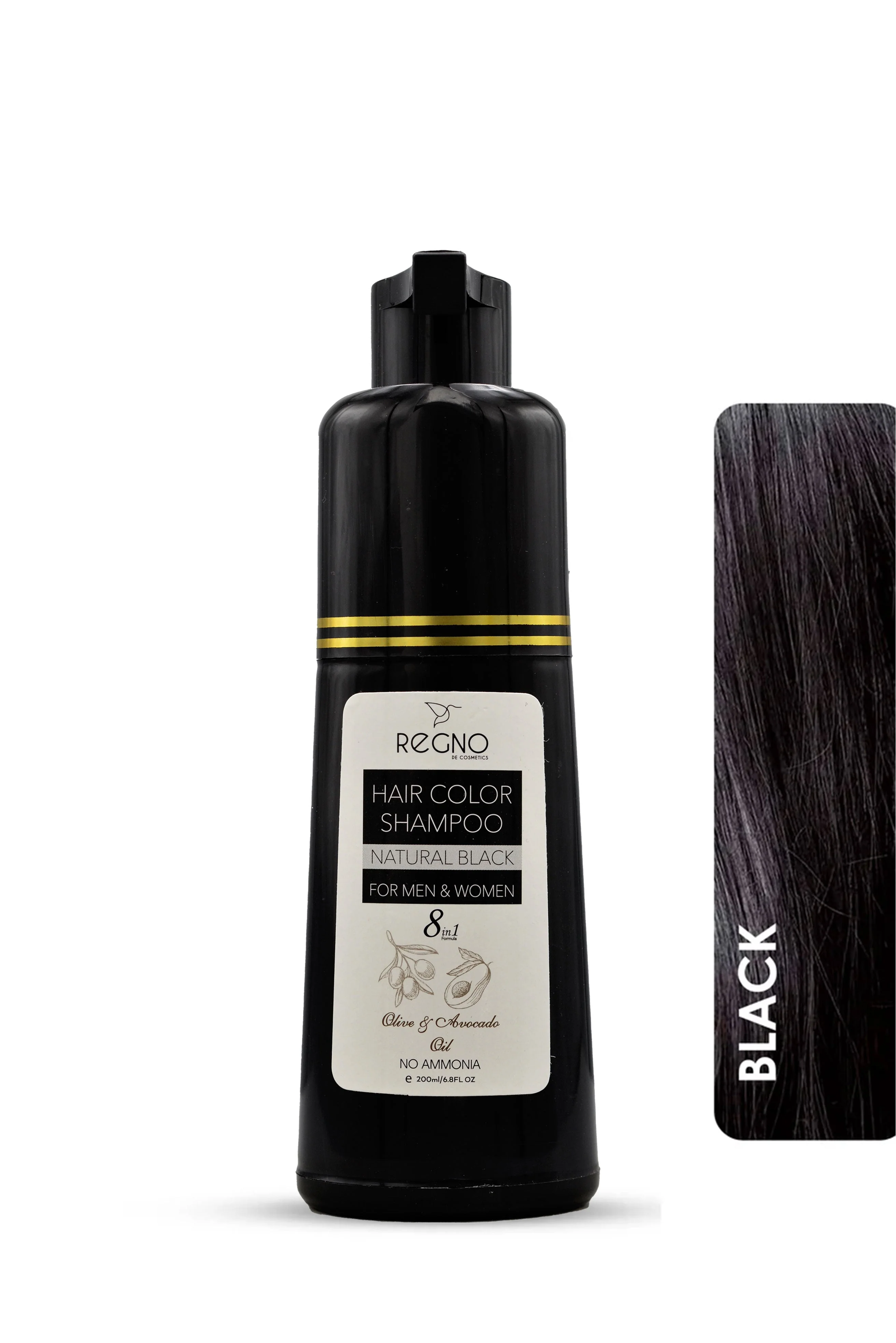 Yardlie Hair Color Shampoo | Premium Dark Brown | Regno | +-200ml | - Image 10