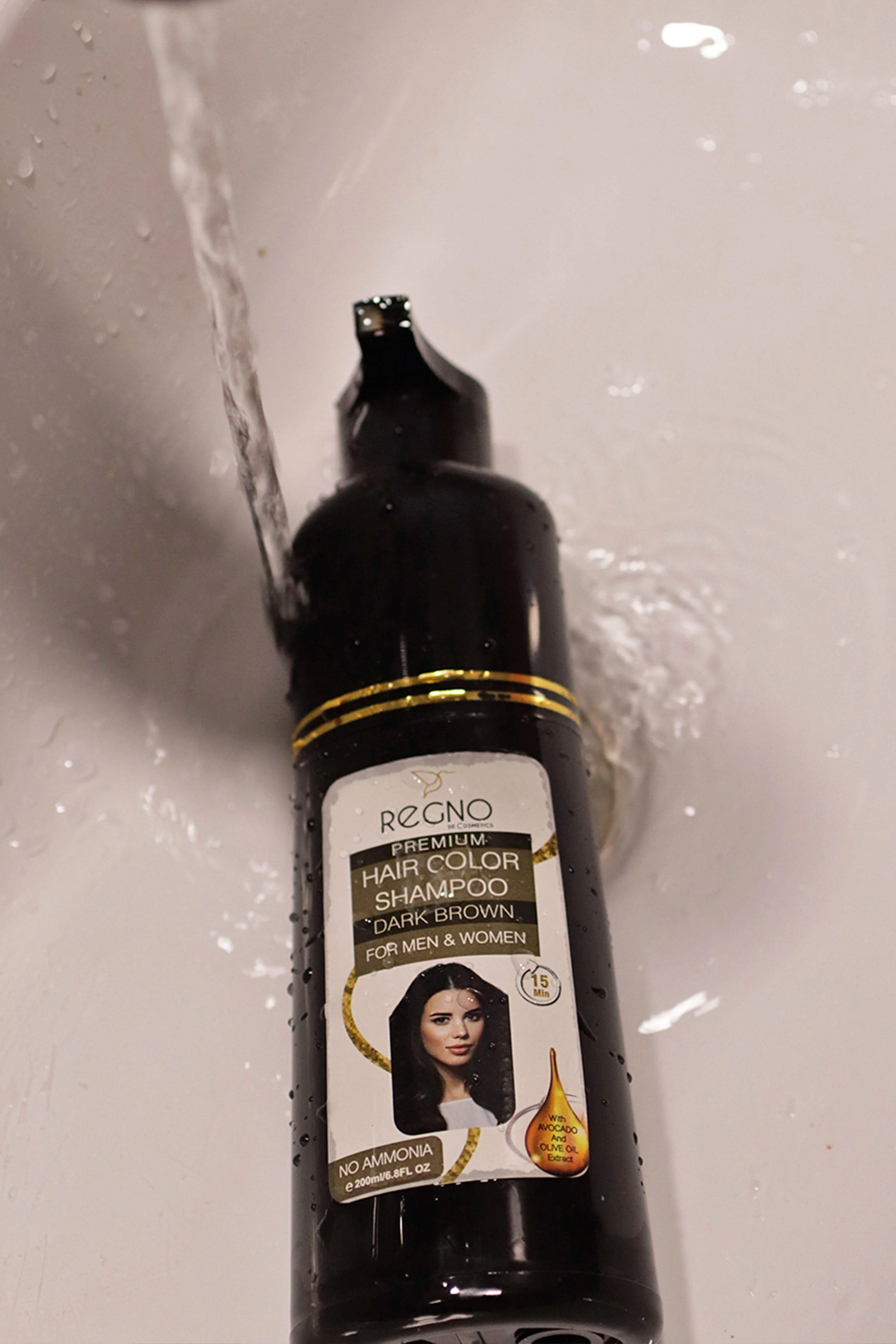 Yardlie Hair Color Shampoo | Premium Dark Brown | Regno | +-200ml | - Image 8