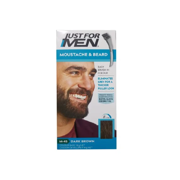 Just For Men Mustache &amp; Beard Gel Dark Brown