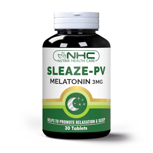Nutrix Sleaze-PV Melatonin 3mg - 30 Tablets