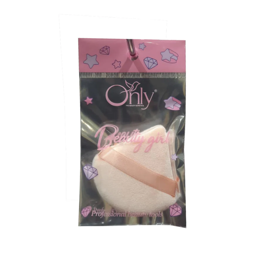 Only Triangle Velour Makeup Puff - Image 2