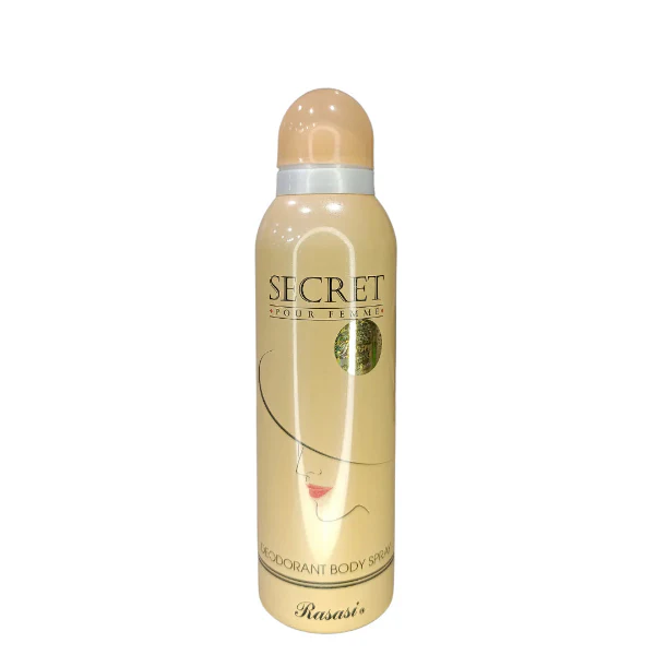 Rasasi Secret Pour Femme Deodorant Body Spray 200 ML