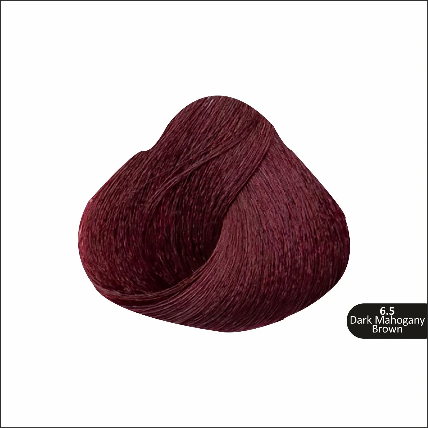 Rivaj Hair Color Cream 60ml (6.5 - Dark Mahogany Brown) - Image 2