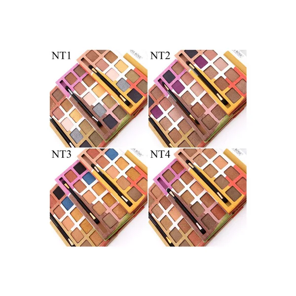 Miss Rose Shimmer Nature Glow Eyeshadow Palette - Image 2
