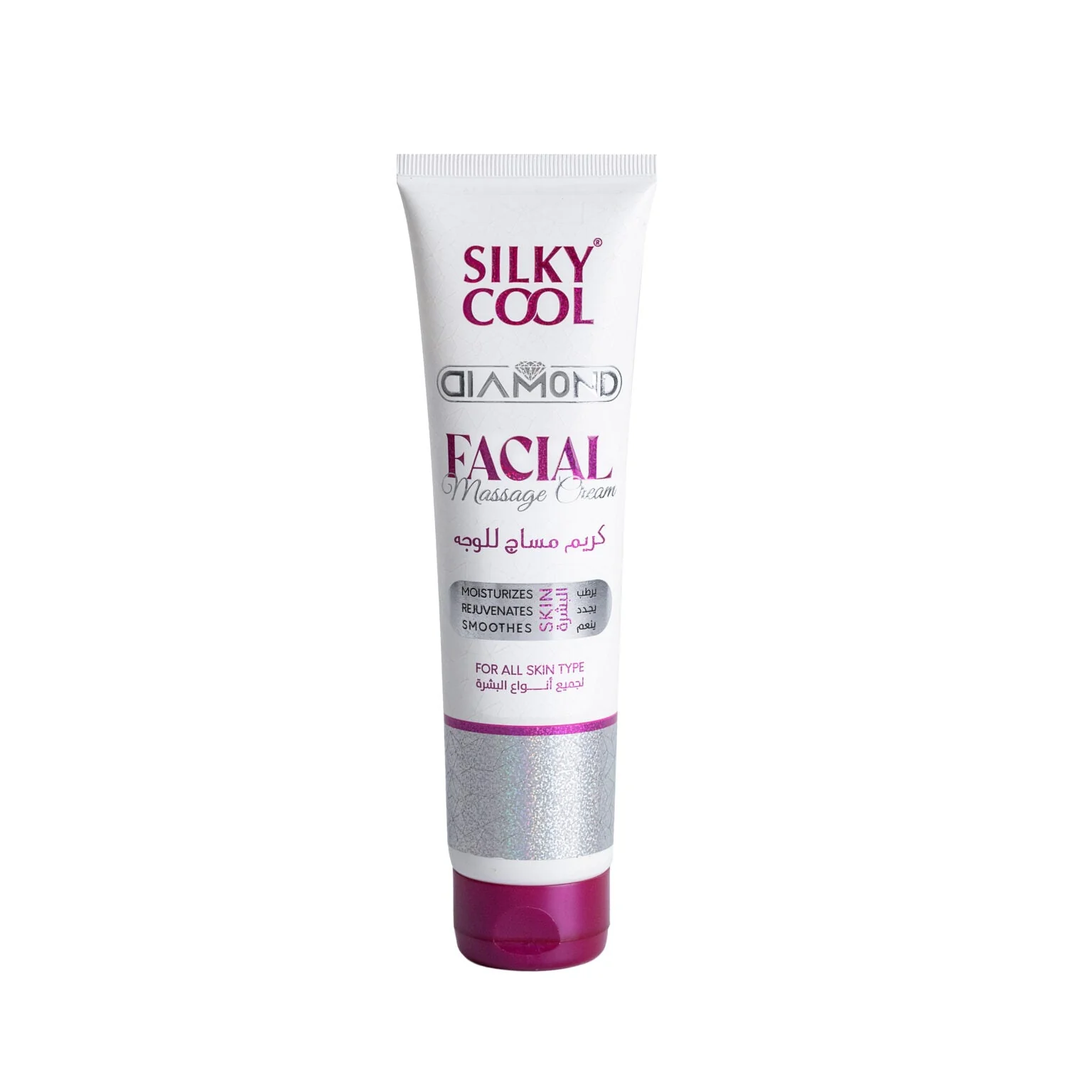 Silky Cool Diamond Facial Massage Cream 140 ML