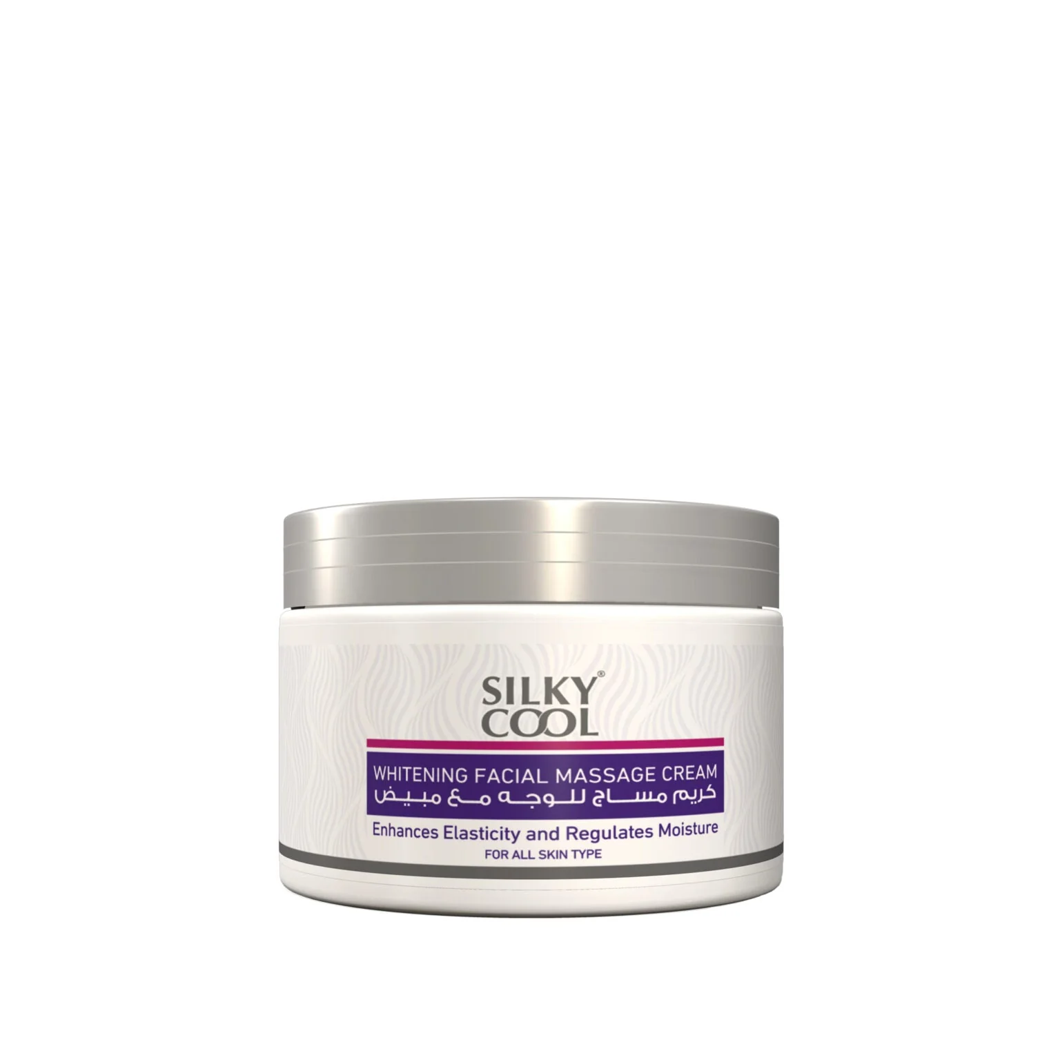 Silky Cool Whitening Facial Massage Cream 350 ML