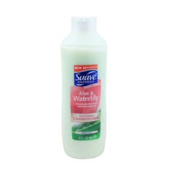Suave Essentials Aloe & Waterlily Softening Conditioner With Vitamin E 665ml