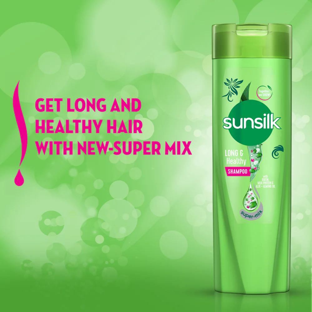 Sunsilk Long & Healthy Shampoo 185Ml - Image 4