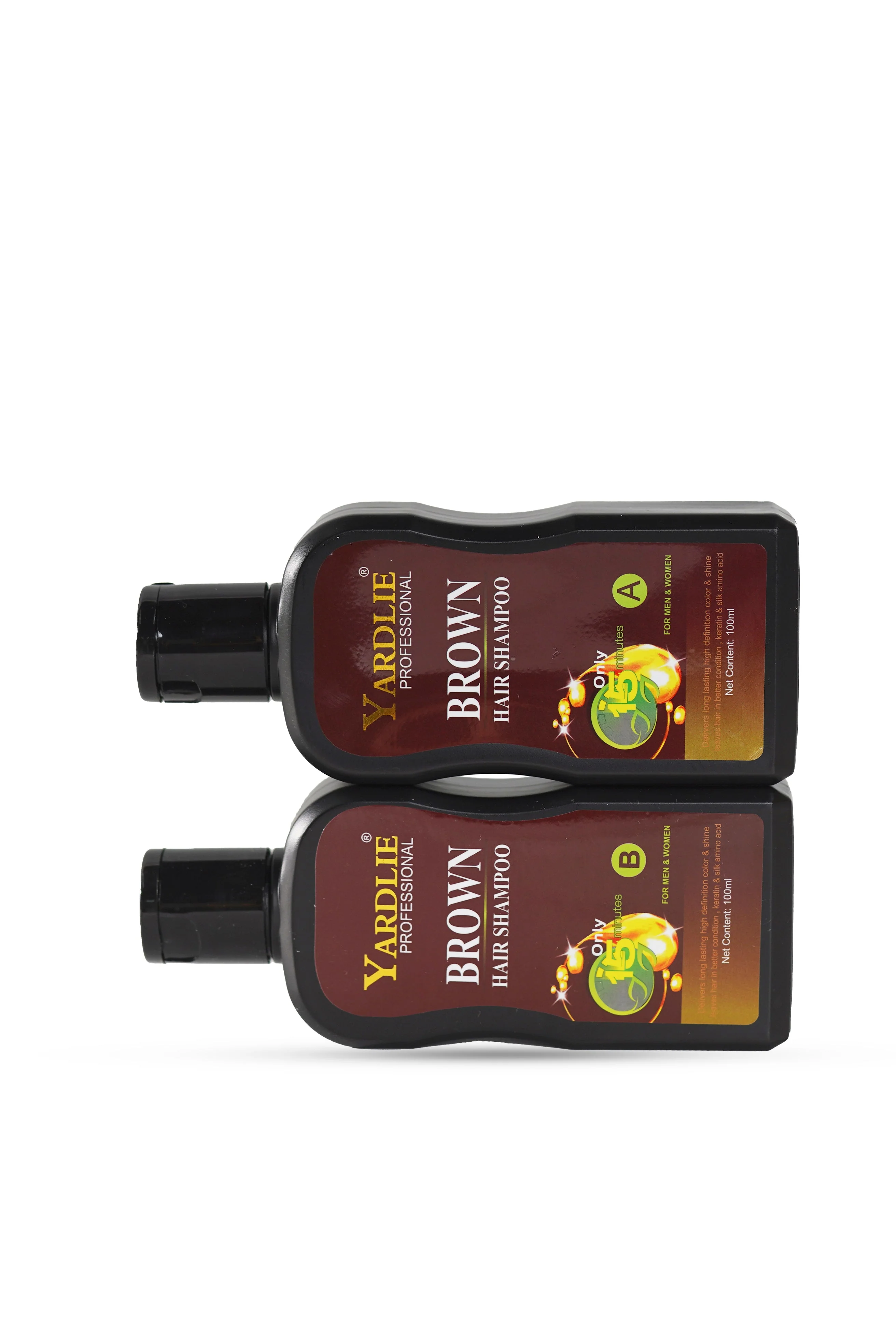 Yardlie Professional Hair Dye Shampoo Mixing Paste Dark Brown 200ml. - Image 5