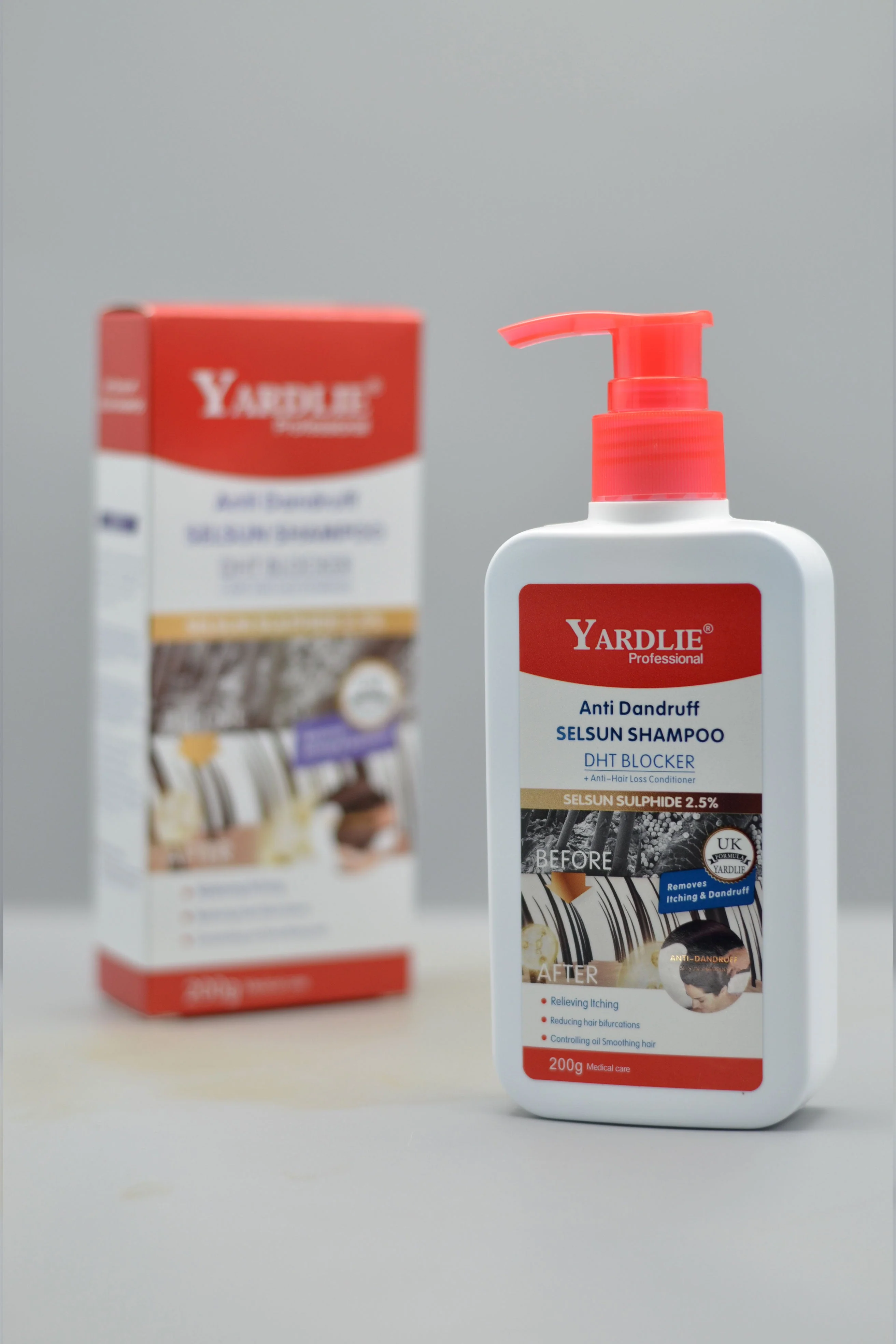 Yardlie Professional SELSUN Shampoo with DHT BLOCKER 200g - Image 3