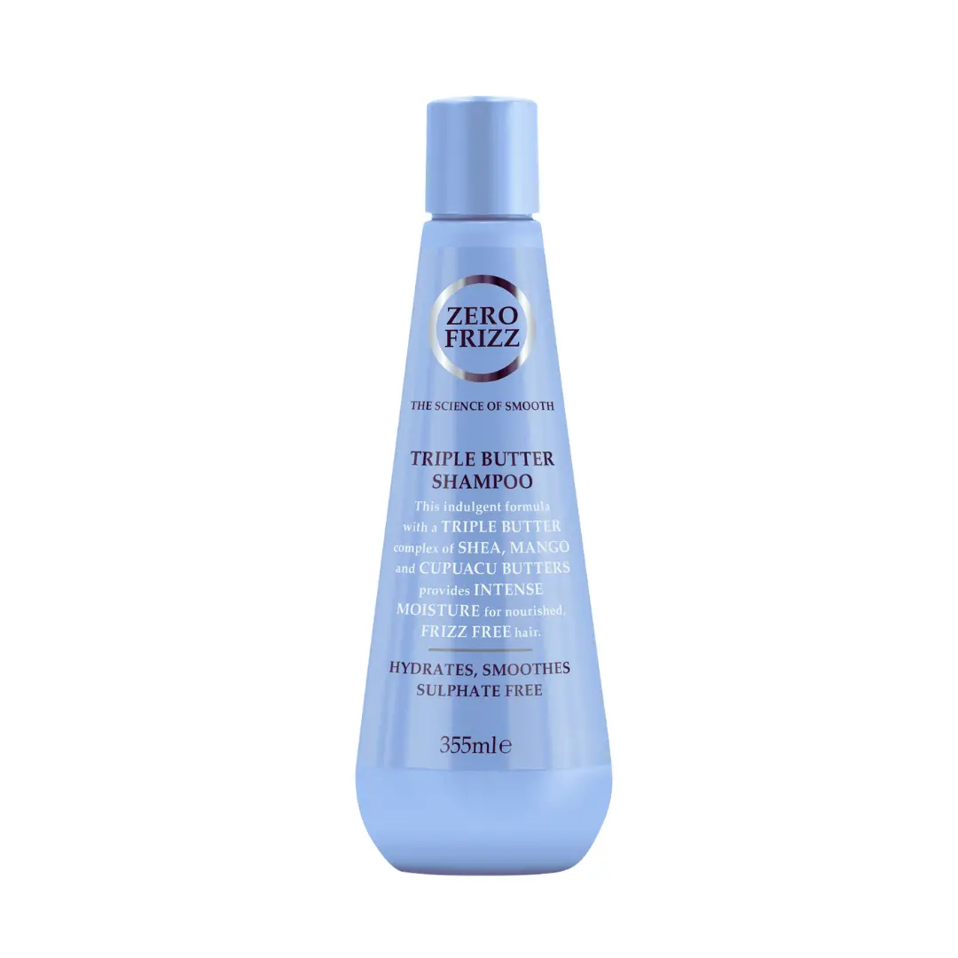 Zero Frizz Triple Butter Shampoo | Anti-Frizz, Hydrating